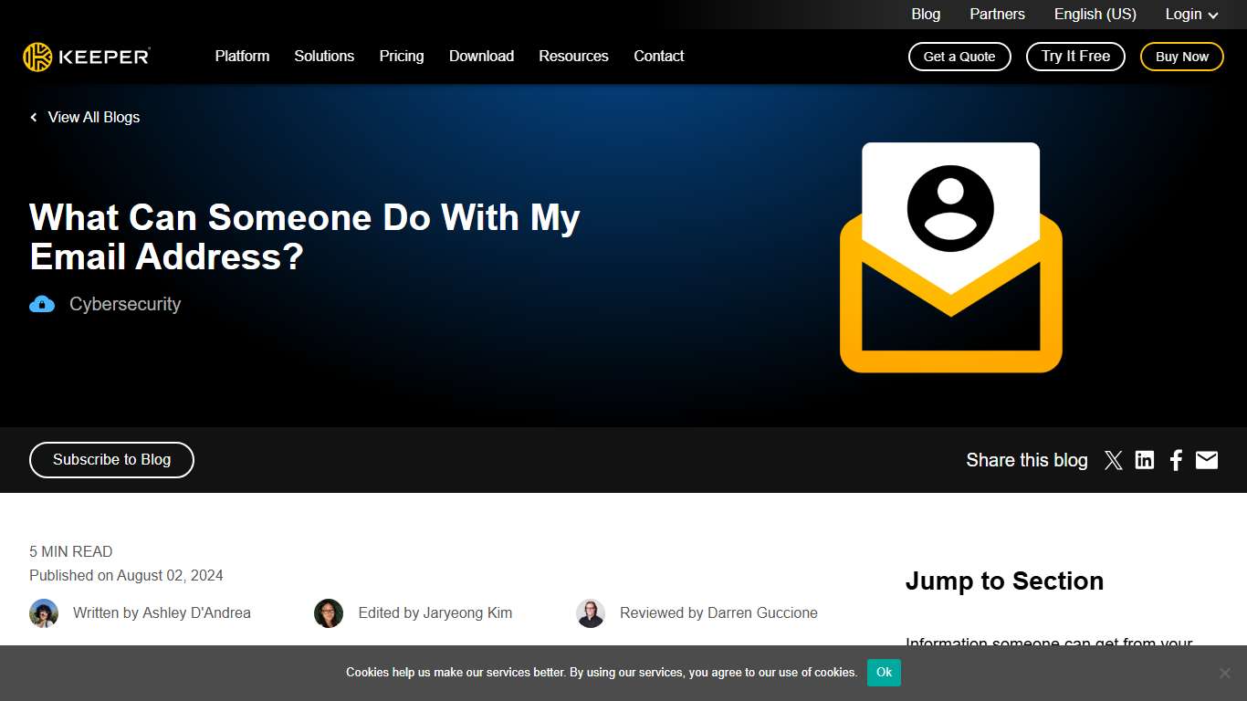 What Can Someone Do With My Email Address?